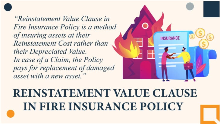 Reinstatement Value Clause in a Fire Insurance Policy
