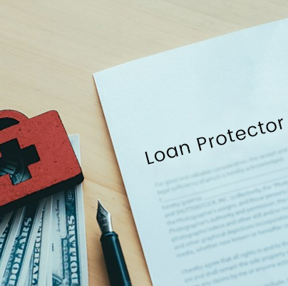 What is Loan Protector Add-On Cover in a Personal Accident Insurance Policy?